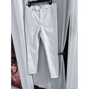 EVERLANE Women's 'THE HIGH-RISE' White SKINNY JEANS - 31T